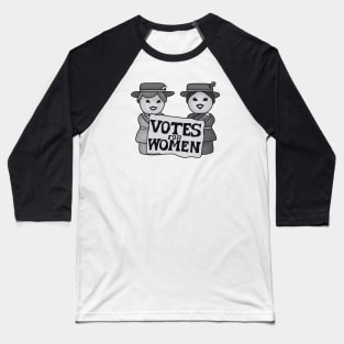 Votes for Women - Little Suffragists Baseball T-Shirt